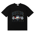Rhude USA Sailing Crest Graphic Oversized Short Sleeve T‑Shirt
