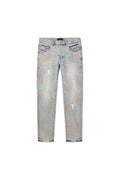 P001 Pink Mud Distressed
