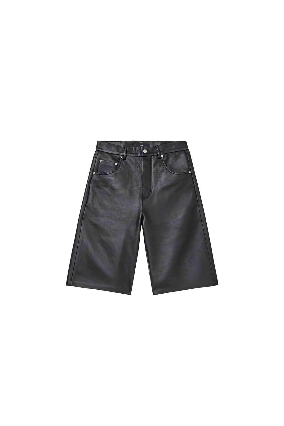 Leather Bonded Short