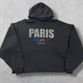 Balenciaga Paris Strass Cropped Hoodie 1 (L) Women