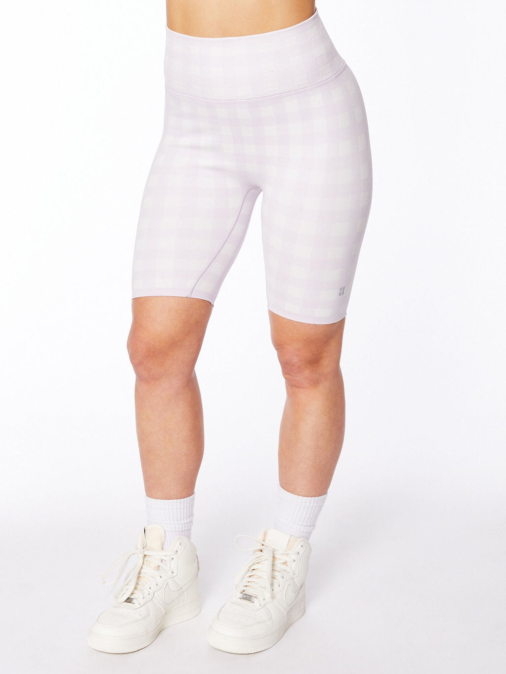 GINGHAM SEAMLESS 9in SHORTS
