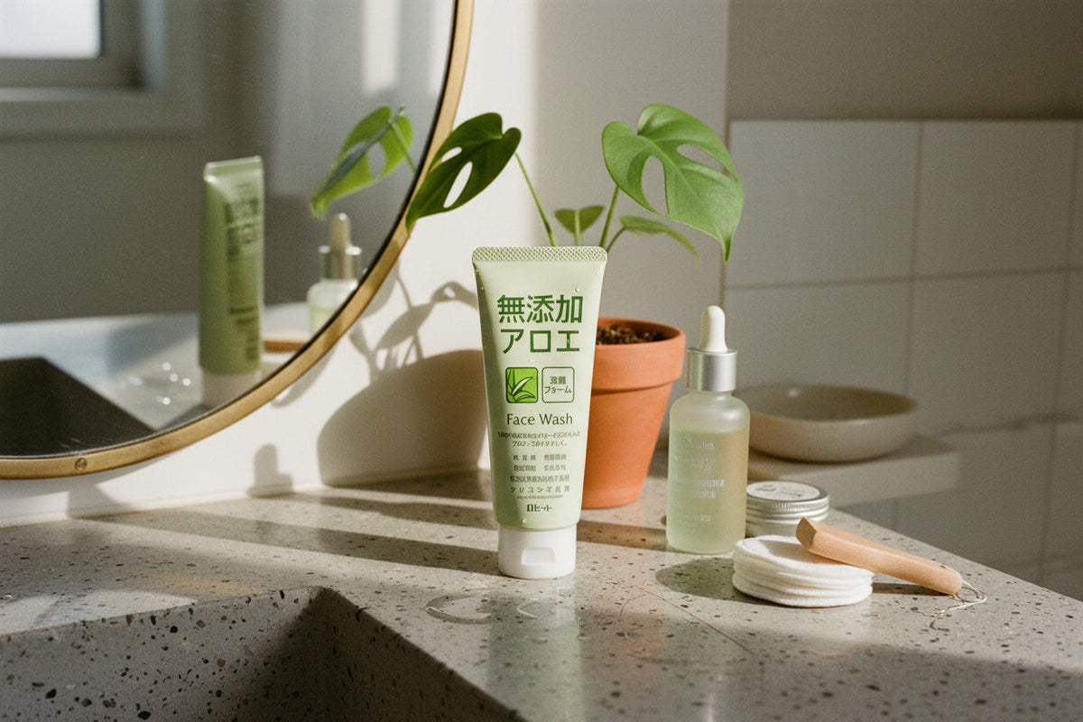 Tribe Skincare Japanese Aloe Face Wash for Acne-Prone Skin