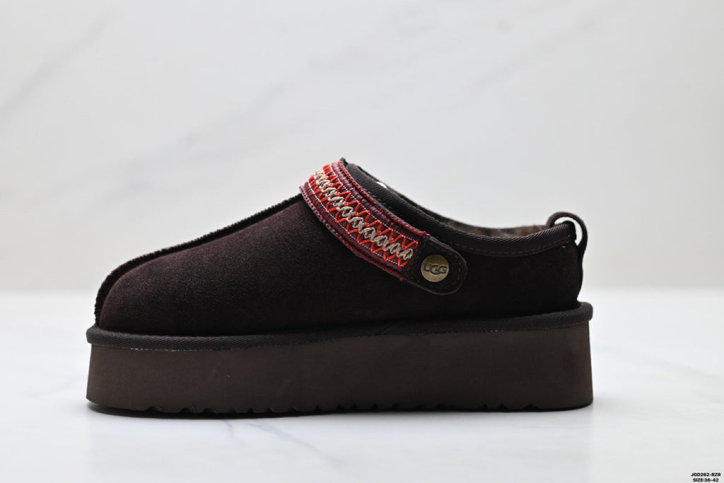 UGG Tazz Shearling Platform Slip-Ons