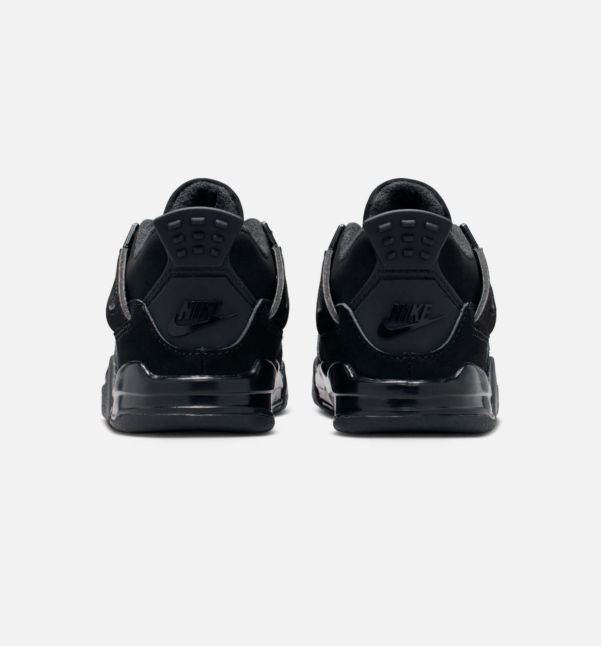 Air Jordan 4 Retro Black Cat Infant/Toddler Sneakers - Black/Black/Light Graphite