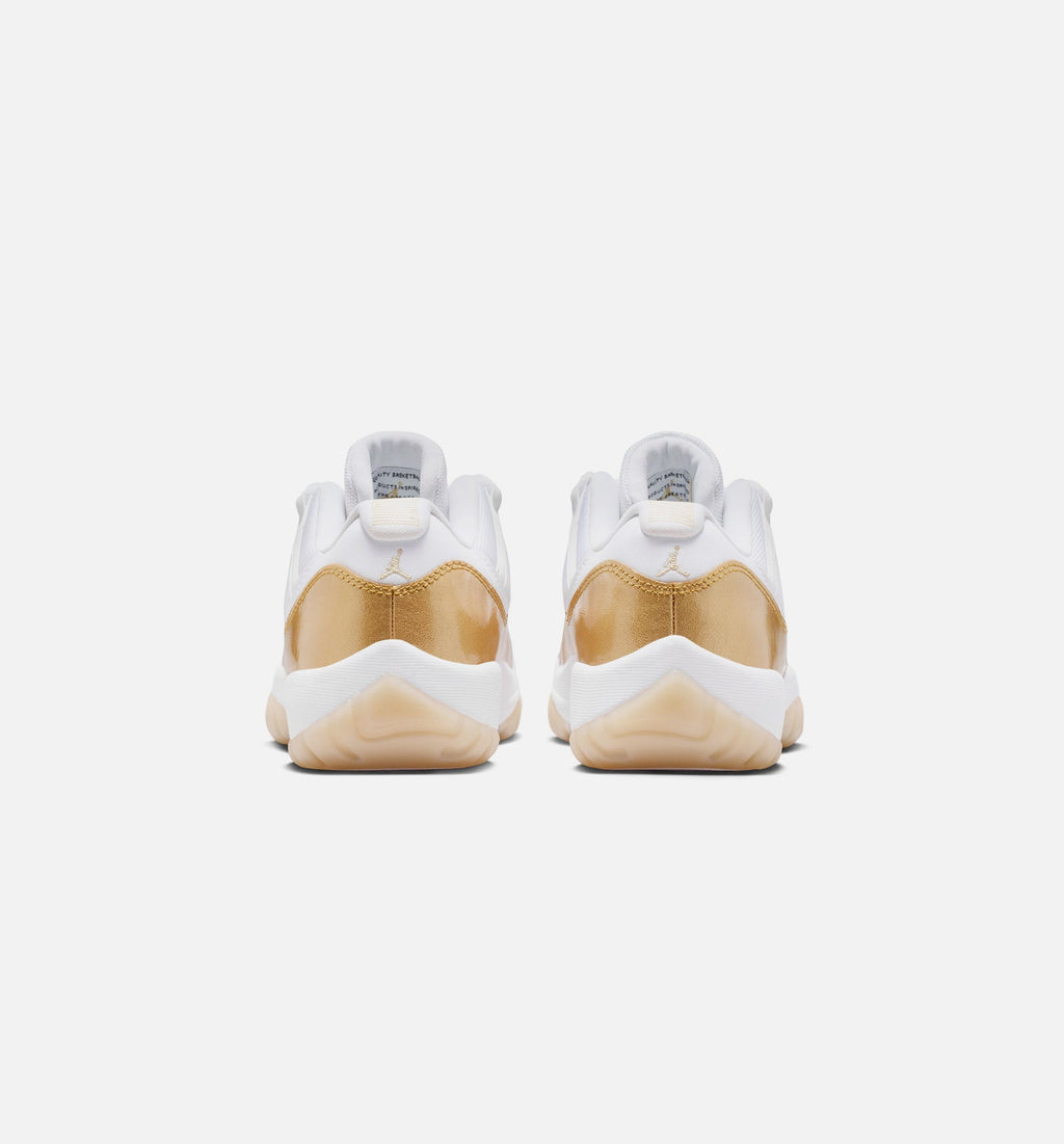 Air Jordan 11 Retro Low Mother's Day Women's Lifestyle Shoe – White/Metallic Gold/Team Gold
