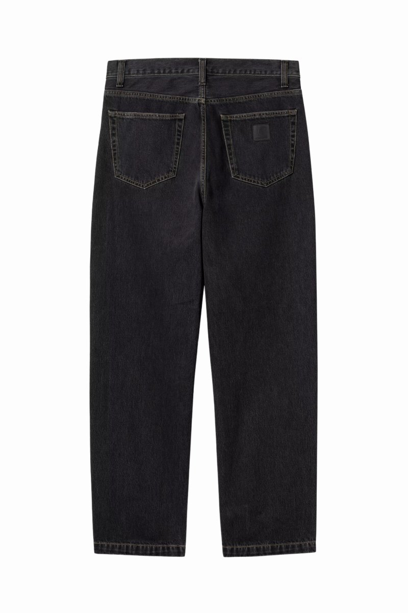 CARHARTT WIP AARON PANT Black Stone Wash