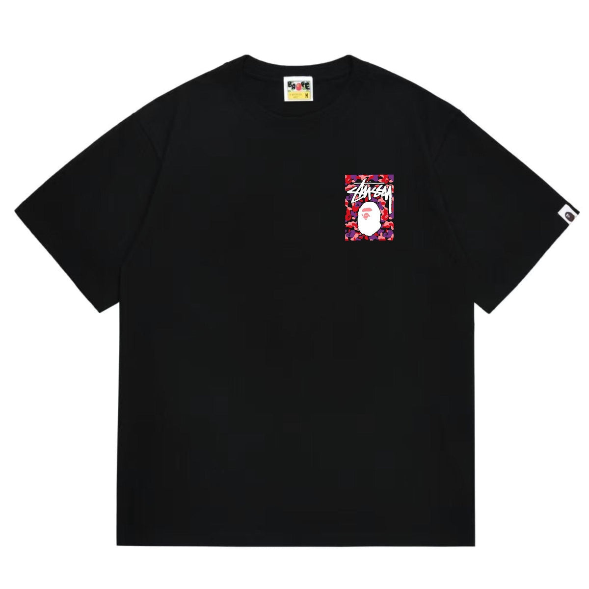BAPE Warm Camo Ape Graphic Short-Sleeve T-Shirt