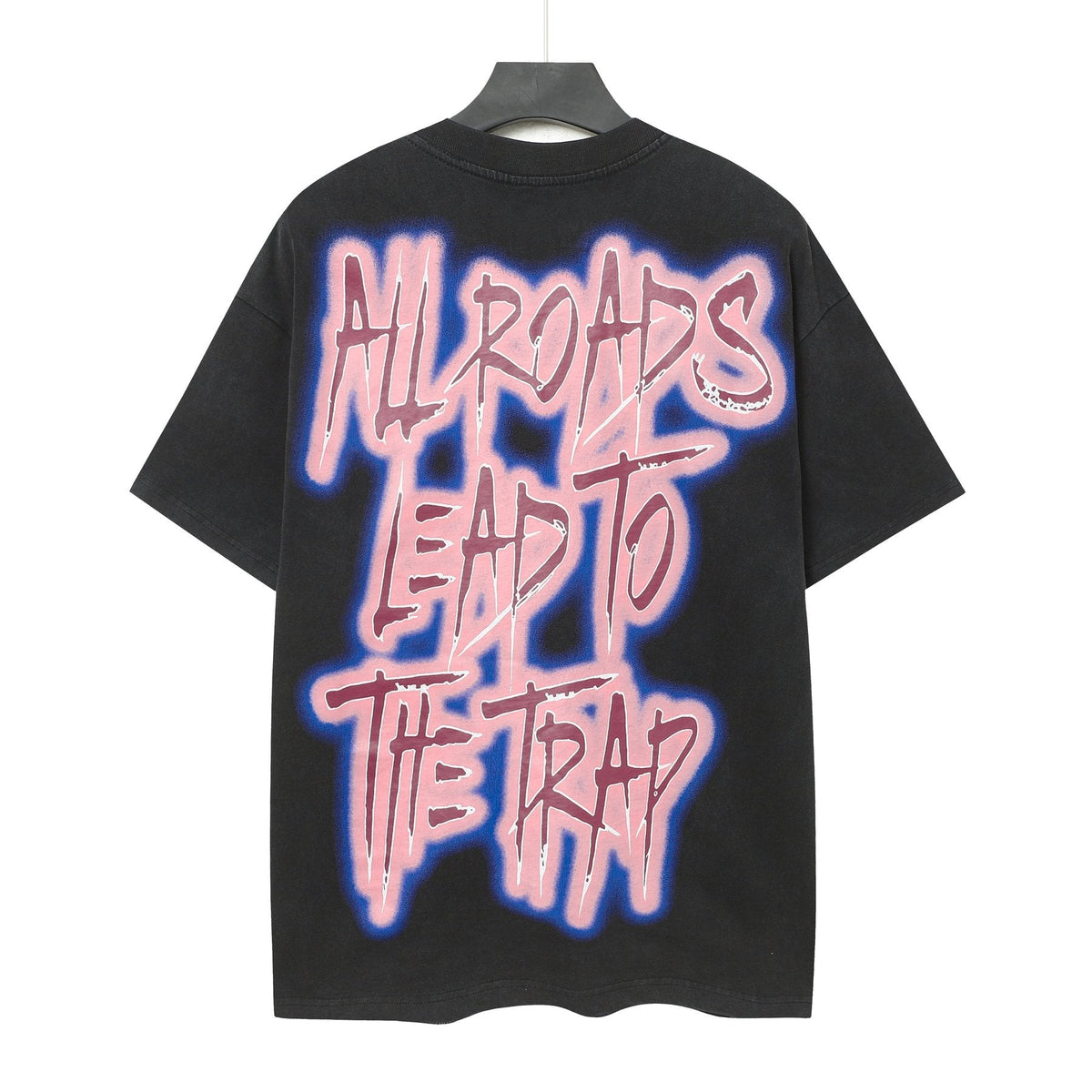 Godspeed Booby Trap Washed Black Graphic T-Shirt