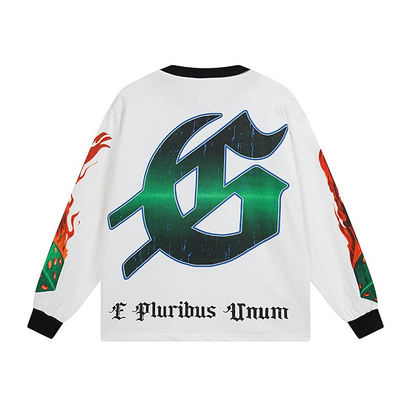 Godspeed E Pluribus Unum Graphic Long-Sleeve T-Shirt