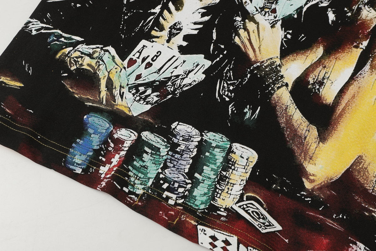 Godspeed Casino Skull Graphic T-Shirt