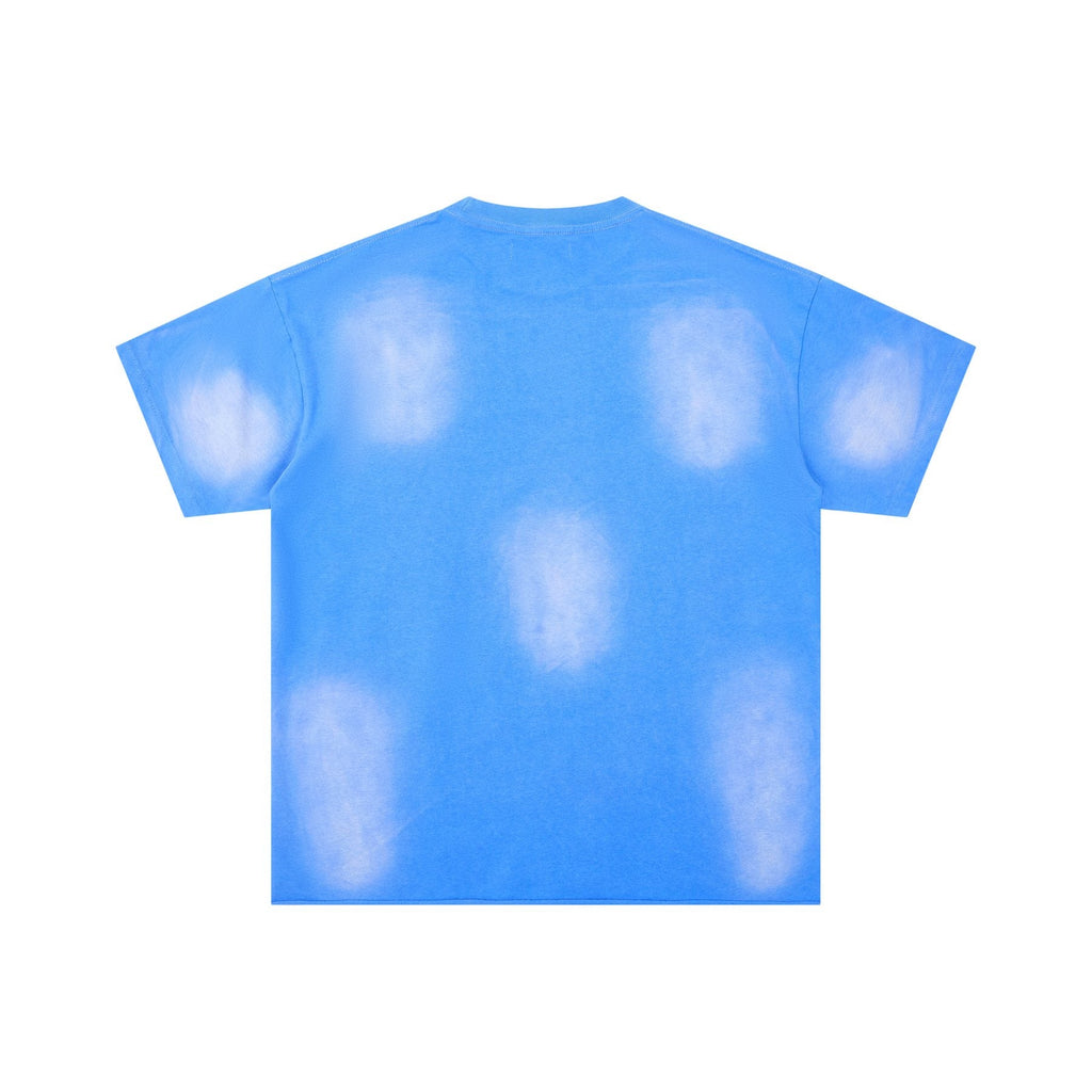 DUAA Blue Graphic Short-Sleeve T-Shirt