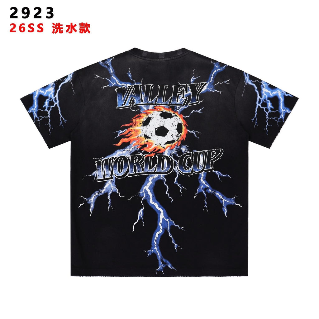 Valley Dreams World Cup Tiger Soccer Graphic T-Shirt