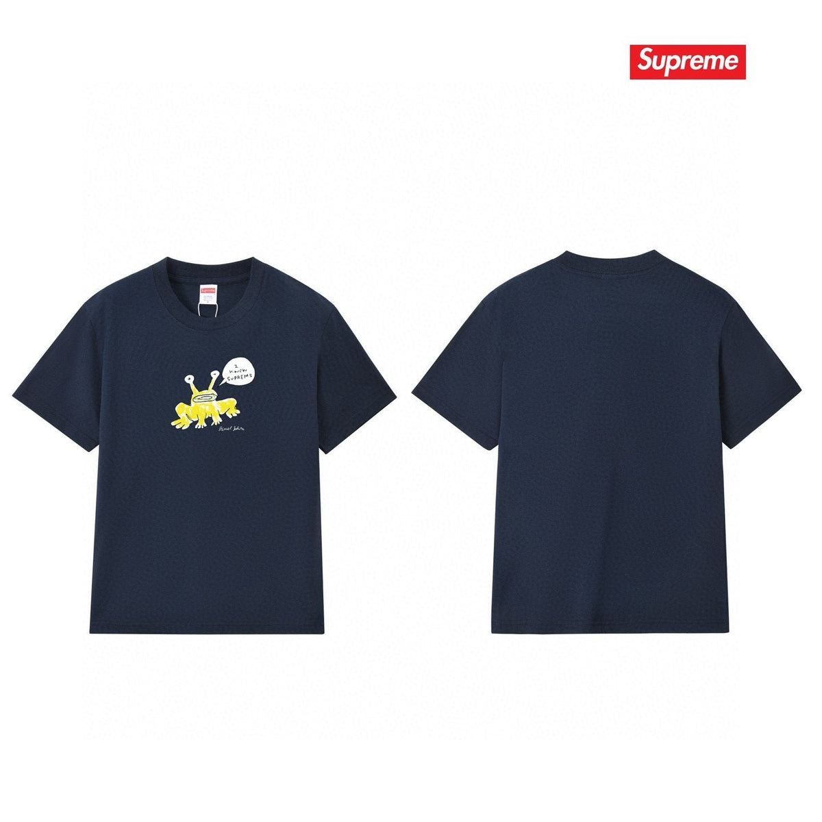 Supreme Frog Graphic Short-Sleeve T-Shirt