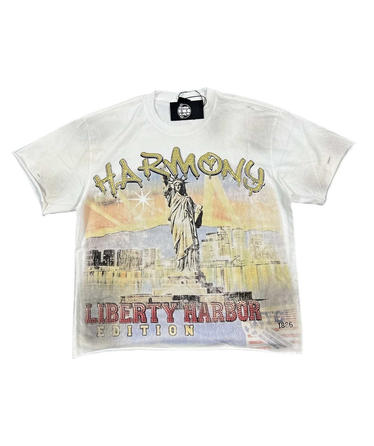 HARMONY New Age Liberty Harbor World Tour Graphic T-Shirt