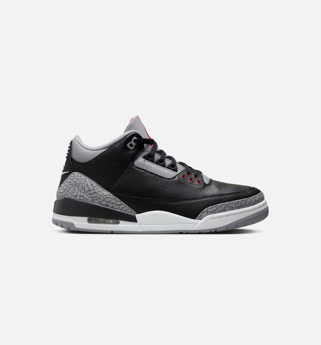 Air Jordan 3 Retro Black Cement Men's Sneakers