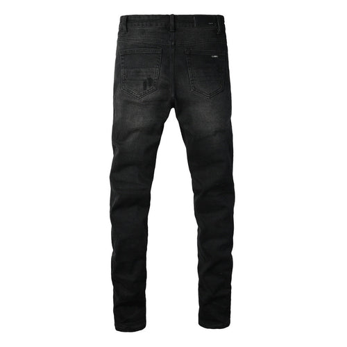 AMIRI Slim Fit Distressed Jeans – Full Length Denim