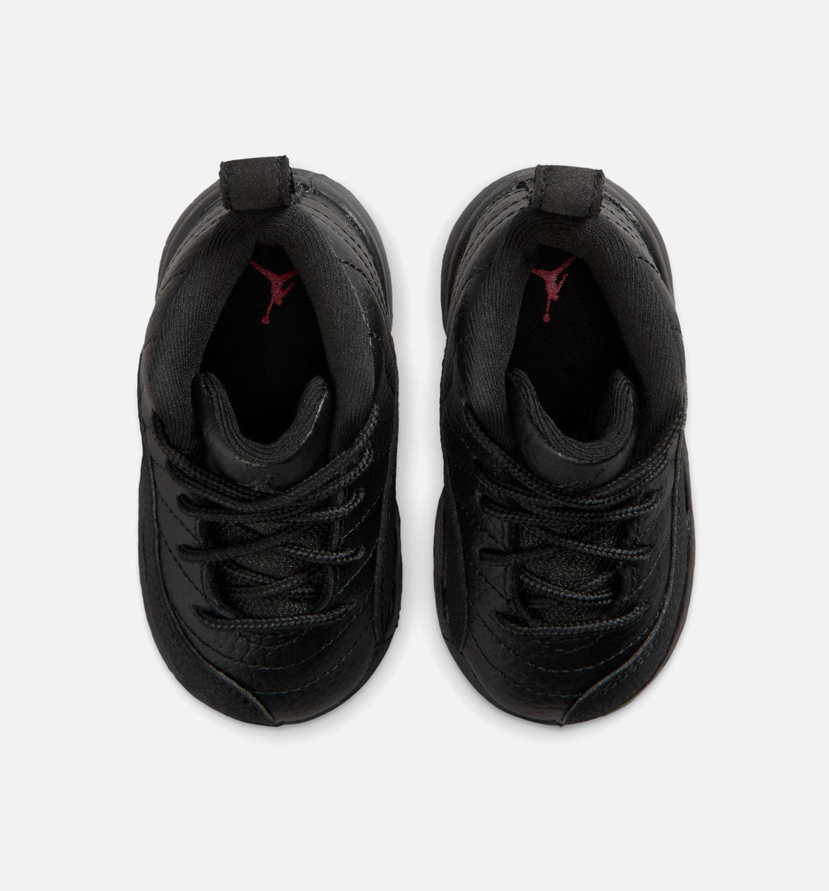 Air Jordan 12 Retro Bloodline Infant/Toddler Lifestyle Shoe - Black/Varsity Red