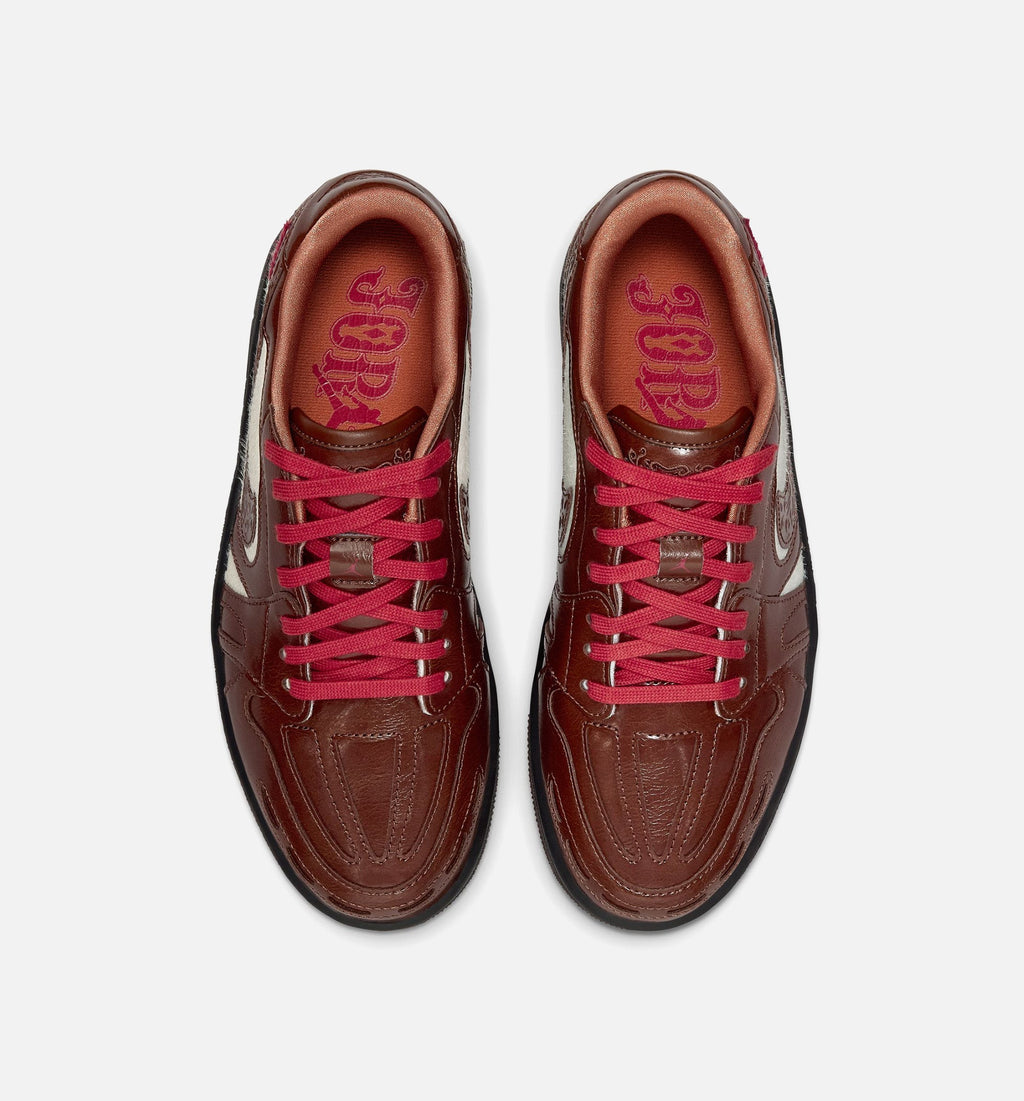 Air Jordan 1 Low Lunar New Year Womens Lifestyle Shoe - Light Chocolate/Black