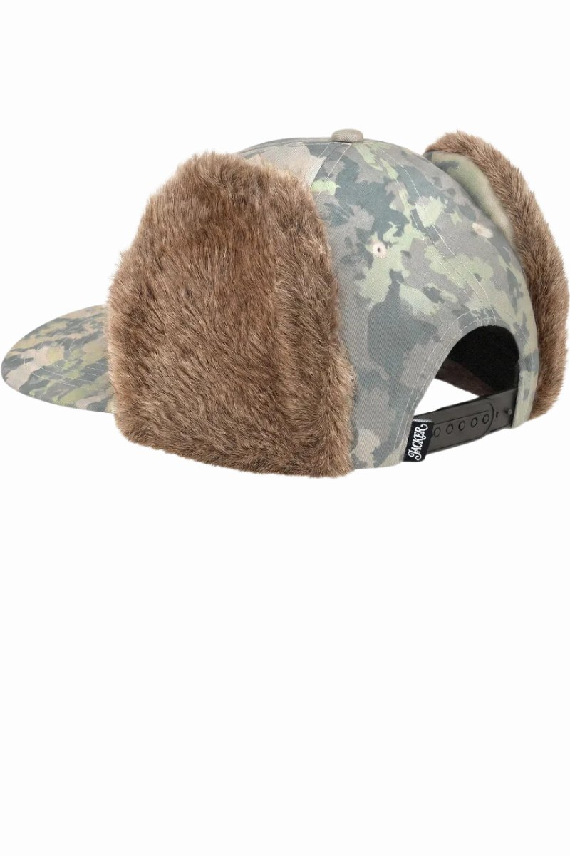 JACKER FLAT EAR SNAPBACK CAP Desert Camo