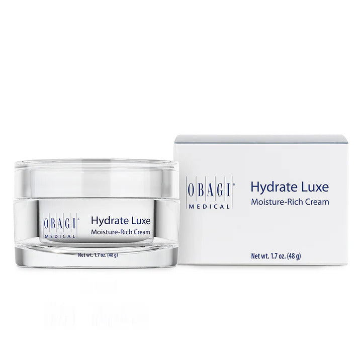Obagi Hydrate Luxe Moisture-Rich Cream 1.7 oz – Overnight Hydrating Face Moisturizer