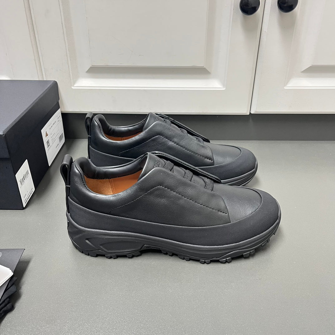Zegna Triple Stitch™ Monte Suede Loafers – 2024 Collection