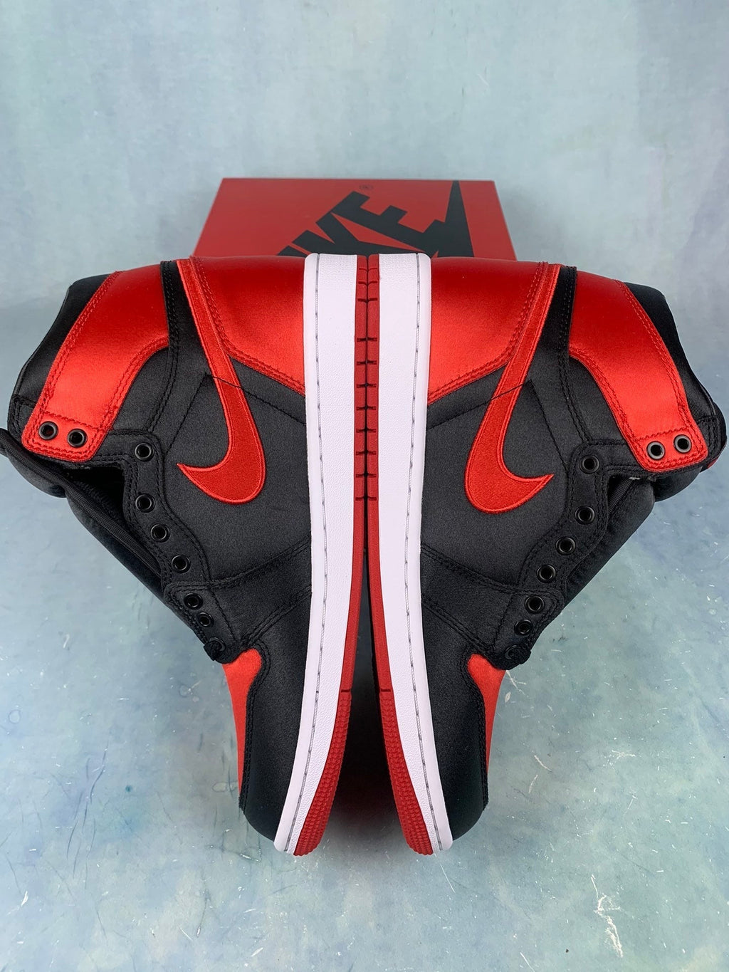 Air Jordan 1 High Banned Black/Red Silk Unisex Sneakers FD4810-061