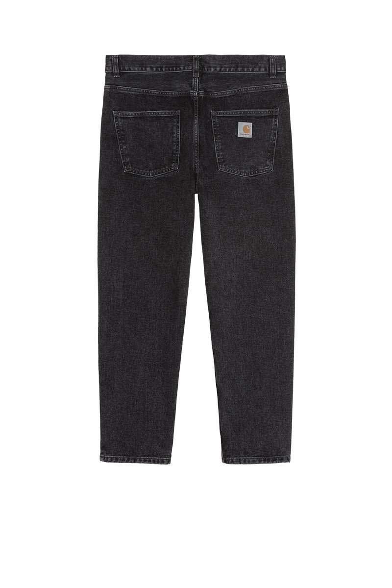CARHARTT WIP NEWEL PANT Black Stone Washed