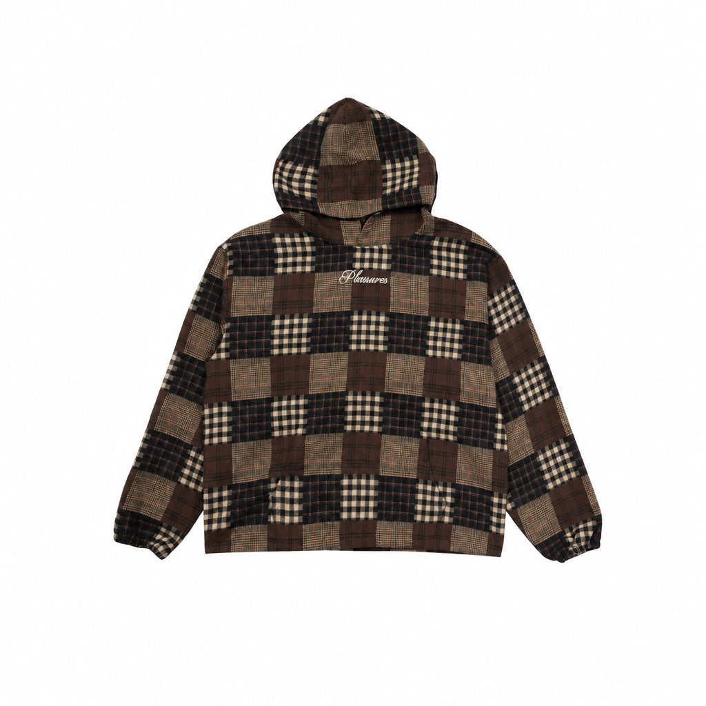 Pleasures Madras Poncho Hoodie