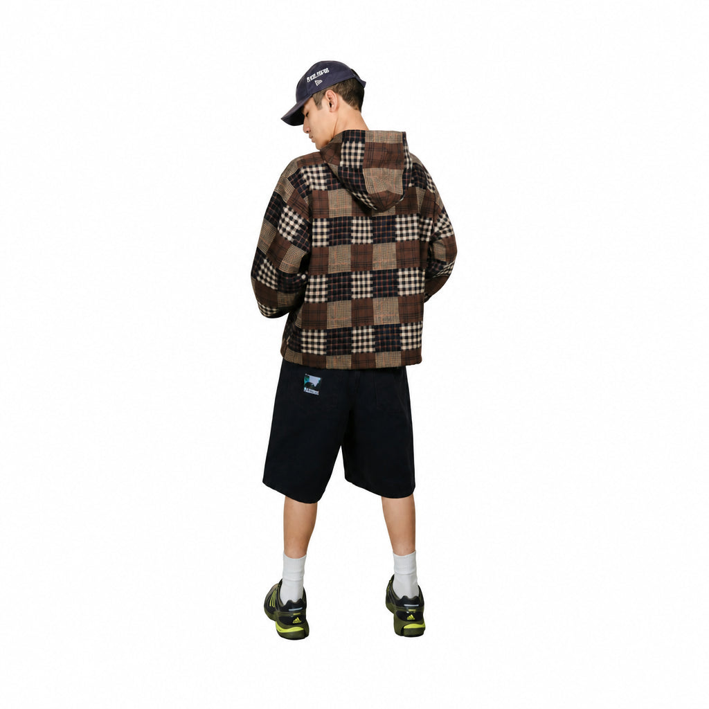 Pleasures Madras Poncho Hoodie