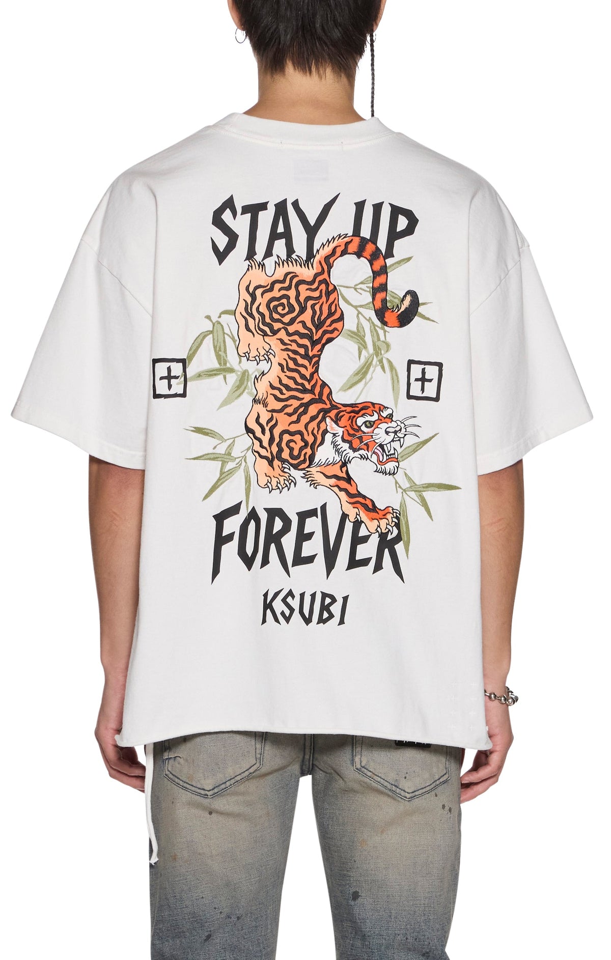 Ksubi Stay Up Ekcess Short Sleeve Tee