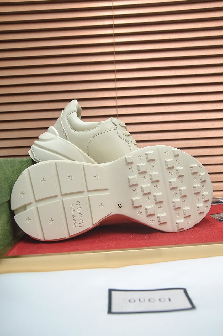 Gucci Off-White Chunky Sole Sneakers