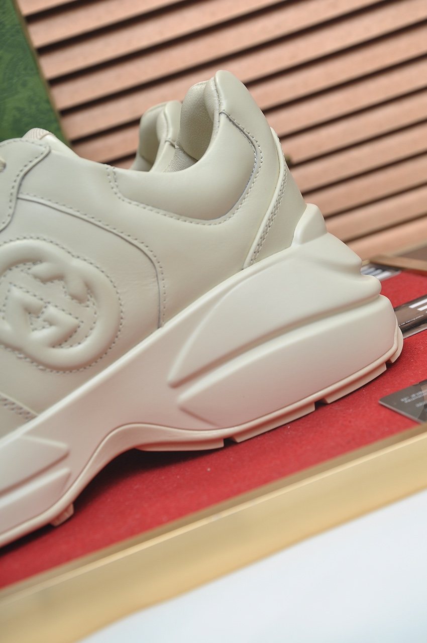 Gucci Off-White Chunky Sole Sneakers