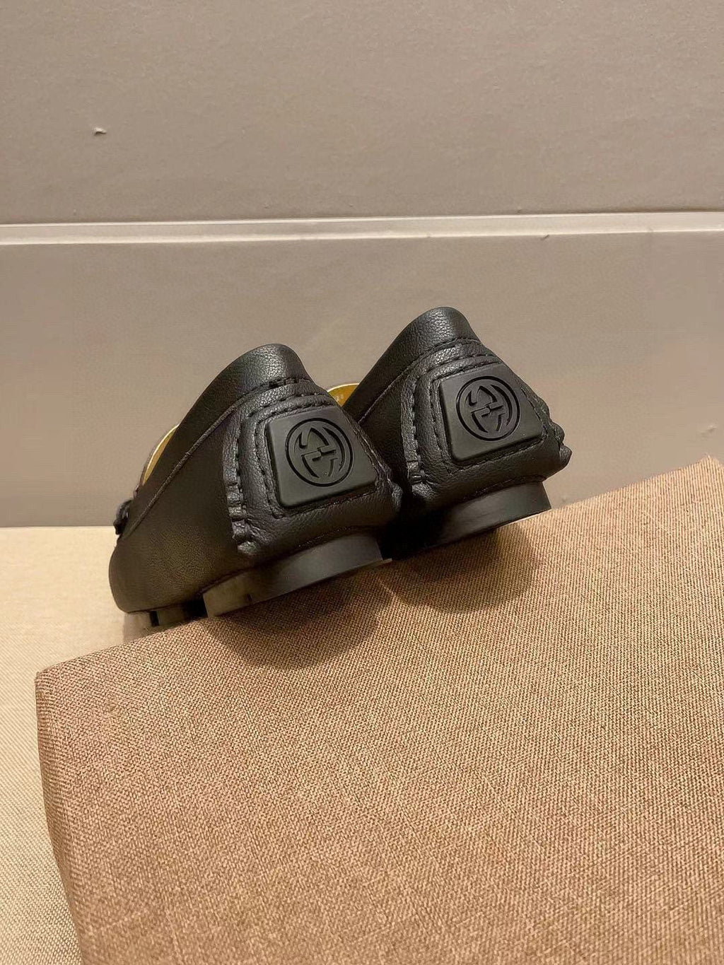 Gucci Black Horsebit Loafers