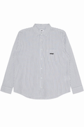 OBEY WILLIAM WOVEN L/S White